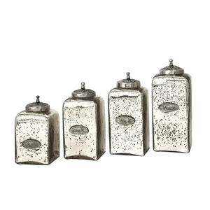 Caja de almacenamiento de latón decorativa para el hogar con cerradura Cajas de metal rectangulares en 3 tamaños para almacenamiento y decoración de accesorios - Product Image 3