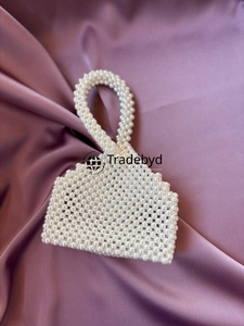 Pochette perle chic pour mariages, fêtes et cadeaux Sac de soirée design élégant pour femme Tradebyd - Product Image 4