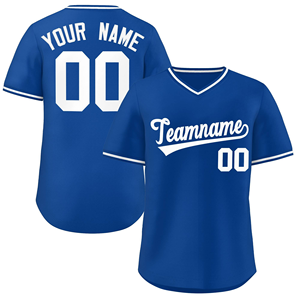 High Quality Custom <b>Baseball</b> & Softball Jerseys Breathable Printed Sublimated 100% Polyester V-Neck Custom Colors & Logos - Product Image 1