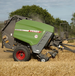 Popular Tractor Mounted Mini Round Hay Straw Baler Machine Round Baler Use <b>Pallet</b> <b>Wrap</b> Round Hay Baler - Product Image 1