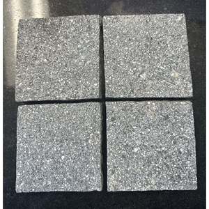 Green Granite Paver <b>Sandblasted</b> Basalt Stone for Outdoor & Park Versatile Exterior Paving Stone - Product Image 1