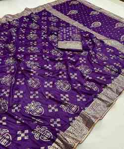 Low Price Kanjivaram Silk Saree for Women with Fancy Banarasi Weaving and Stunning Wedding Look - Product Image 3