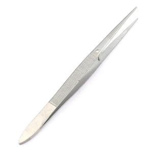 SEMKEN Manual Thumb Dressing Forceps Straight Stainless Steel Surgical Instruments - Product Image 1