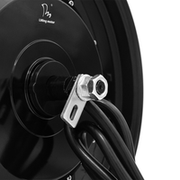 60v 72v 3000w 5000w 17 pouces sans brosse sans engrenage vélo électrique gros vélo moto jante moyeu moteur arrière