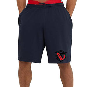 Wholesale Custom Logo 100% Cotton Summer Shorts Solid Pattern Track Workout <b>Printed</b> Casual Man Short Painted Made Pakistan - Product Image 6