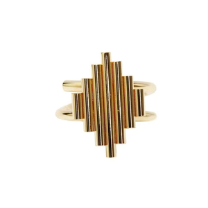 Best Hot Selling Cheap Vintage Metal Gold Plated <b>Napkin</b> Ring Custom Colors Custom Logo Durable Eco-Friendly Wedding <b>Party</b> - Product Image 1