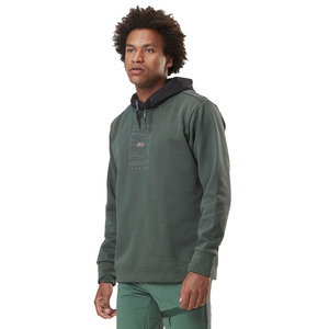 Vente en gros 2023 arrivage de pulls à capuche lourds couleur anthracite pour hommes avec logo personnalisé à vendre sweats à capuche pour hommes - Product Image 3