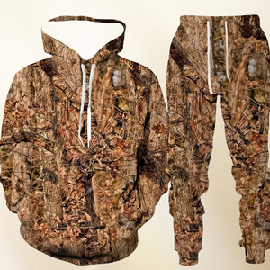 Sudadera con capucha con estampado 3D de animales de caza de camuflaje, chándal para hombre, conjunto de 2 piezas, ropa deportiva para hombre y mujer, traje Unisex 2025 - Product Image 5