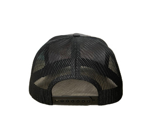 2023 personnalisable Denim maille dos moyen profil camionneur chapeau 3D broderie fabriqué Vietnam usine de haute qualité sportif - Product Image 4