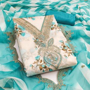 Elegante Traje de Fiesta Rojo para Mujer de la Marca Fabzone, Estilo Indio y Pakistaní, con Dupatta, Aspecto Exquisito - Product Image 6