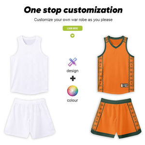 Ensembles de maillots de basket-ball grande taille pour femmes vêtements de sport d'entraînement respirants pour jeunes uniformes de chemise de basket-ball d'été personnalisés - Product Image 4