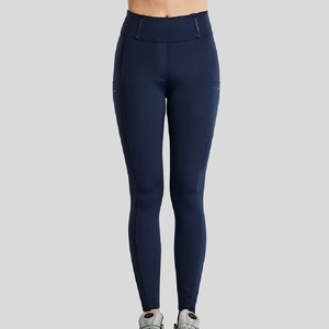 HORSE RIDING <b>LEGGINGS</b> TIGHTS <b>EQUESTRIAN</b> PANTS CUSTOMISABLE FOR WOMEN & KIDS WITH HIGH WAIST OR FULL SEAT OR KNEE PATCH SILICONE - Product Image 1