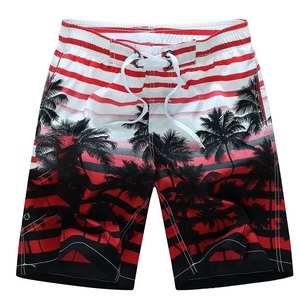 Pantalones cortos para correr de secado rápido ligeros de verano para hombre, pantalones cortos deportivos de malla con bolsillo y cremallera, estilo Hip Hop de cintura media - Product Image 5