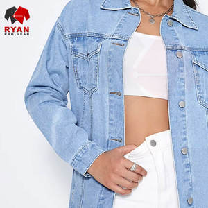 Chaqueta Vaquera de Alta Calidad para Mujer con Costuras Limpias, Diseño Sólido y Ajuste Cómodo para el Día a Día - Product Image 6