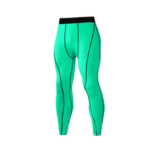 Ensemble de sport de compression 2 pièces pour homme – Tenue d'entraînement active de gym à manches courtes réversible et unie – Marque privée - Product Image 3