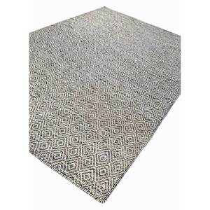 พรมลายเรขาคณิต Abrash ADWV-13047 ทำจากขนสัตว์และใยวิสโคส สีเขียว สำหรับใช้ในบ้าน - Product Image 2