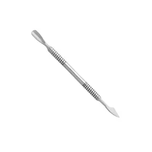 Empujadores de uñas profesionales, pinzas para cutículas de alta calidad, empujadores de cutículas de borde afilado con lima de uñas - Product Image 4