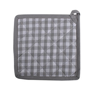 Mitaines de four en coton recyclé avec porte-casseroles en bande de silicone pour la cuisson au micro-ondes Protection des aliments à domicile pour les restaurants - Product Image 5