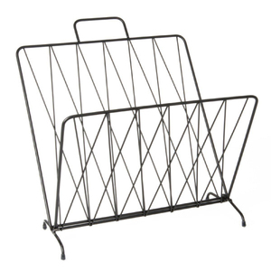 Estante para Libros de Metal Artesanal, Soporte para Revistas y Periódicos para Mesa, Uso en el Hogar y la Oficina, Organizador de Revistas - Product Image 3