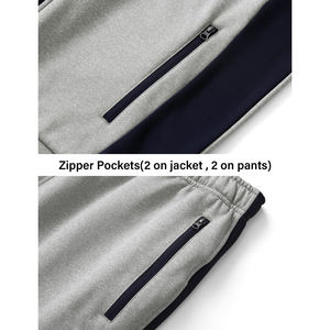 Conjunto Deportivo para Hombre con Logotipo Personalizado, Traje de Correr Suave al Tacto, Estilo Deportivo Cómodo para Entrenamiento, Ropa Deportiva Urbana - Product Image 6