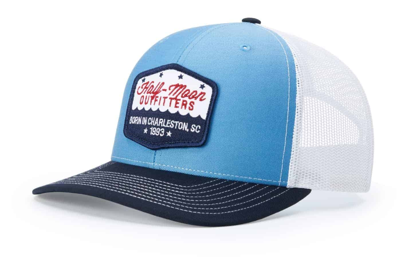 สีขาว/สีฟ้า