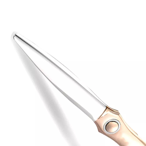 Tijeras de corte de pelo profesionales de diseño personalizado 2022 con mango de acero inoxidable de la mejor calidad para uso en salón - Product Image 4