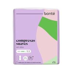 Assorbenti igienici Bont Soft Super Folded 16 unità - Product Image 1