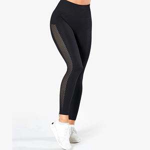 Best Selling High Waist Fitness Yoga Pants Quality Seamless Woman <b>Leggings</b> Breathable Feature Casual Patterned Style for Spring - Product Image 2