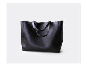 Sac fourre-tout pour femme de qualité supérieure Nouvelle arrivée en cuir véritable avec fermeture à glissière et doublure en toile - Product Image 3