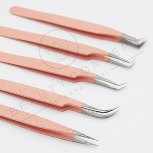 Eyelash and Volume Tweezers Reusable Stainless Steel Lash <b>Extension</b> Tool for Professional Makeup and Salon Use - Product Image 4