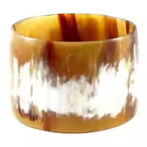 Juego de brazalete de cuerno de búfalo de la mejor calidad de diseño moderno a precio mayorista de artesanía de media luna - Product Image 2