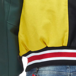 Vestes universitaires pour hommes grande taille, vente en gros, vestes universitaires vierges, logo personnalisé, vestes de baseball unies pour hommes - Product Image 5