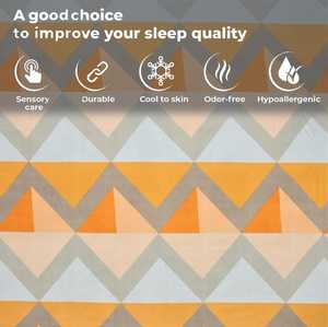 Juego de sábanas de algodón de calidad con estilo, 3 uds., estampado Floral sólido, estilo clásico, cómodo e ideal para regalar - Product Image 2