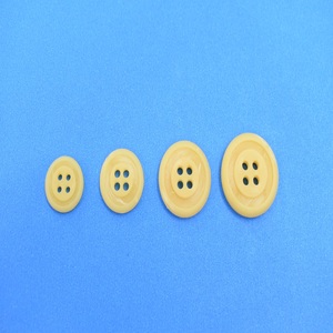 Wholesale Price 4-Hole Rice Resin Shell <b>Button</b> Eco-Friendly Variety Size 10 to 20mm for Shirt <b>Suit</b> Trousers Made in Vietnam - Product Image 2