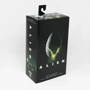 Figurine d'action Aliens 7'' - Modèle en plastique Ultimate Big Chap Xenomorph de haute qualité, accessoire d'anime pour promotion, nouvelle boîte - Product Image 5