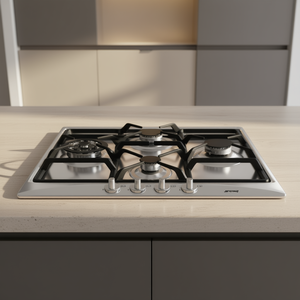 Table de cuisson à gaz SELECTION SR264XGH2 en acier inoxydable, 4 zones, 60 cm - Product Image 3