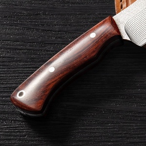 มีดทำครัวกลางแจ้งพร้อมด้ามจับไม้โรสวูด - Product Image 5
