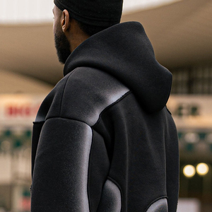 Direct Factory Supplier Custom Made Zipper <b>Flare</b> Hoodie Trousers Tracksuit Winter Wear Long Sleeve Tracksuit <b>Low</b> Moq Tracksuits - Product Image 3