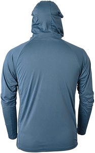 Sweat à capuche de pêche pour homme UPF 50+ 100% polyester, séchage rapide, respirant, manches longues, protection solaire UV, vêtements de sport d'extérieur OEM ODM - Product Image 3