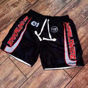 Conjunto Deportivo de 2 Piezas, Chaqueta Cortavientos y Pantalones Cortos de Algodón, Talla Grande, Estampado Urbano, Ligero, para Hombre, Otoño - Product Image 5