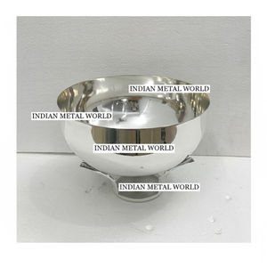 Tazón Decorativo de Metal Dorado con Borde Ornamentado para Servir Dulces, Frutos Secos, Decoración de Mesa, Centro de Mesa, Regalo, Tazón para Chocolate - Product Image 4