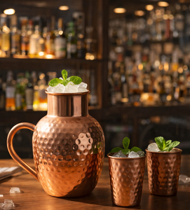 Traditional copper <b>water</b> <b>jug</b> Indian copper <b>water</b> <b>jug</b> Detox copper <b>water</b> <b>jug</b> Pure copper drinkware Copper <b>water</b> benefits <b>jug</b> - Product Image 1