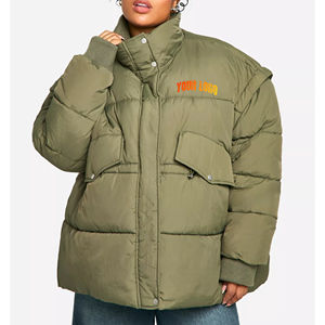 Chaqueta acolchada de burbujas de fabricante al por mayor para mujer Chaqueta acolchada cómoda de servicio OEM de alta calidad para mujer - Product Image 4