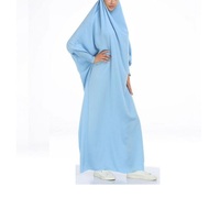 Prix de gros usine : Khimar Hijab long en satin islamique, uni, personnalisé, pour femmes musulmanes, coupe droite, pour soirée, style modeste