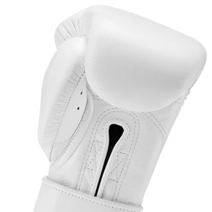 Guantes de boxeo profesionales de cuero de vaca impermeables para entrenamiento de combate en escenas deportivas Muaythai para artes marciales - Product Image 4