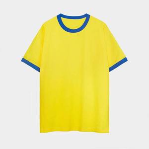 T-shirts ordinaires de haute qualité pour hommes Vente en gros OEM Vêtements pour hommes imprimés avec broderie personnalisée T-shirts surdimensionnés pour l'été - Product Image 2