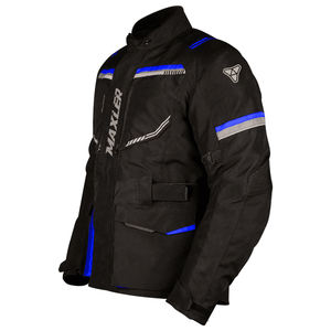 Blouson de moto long touring homologué CE avec construction textile pour homme – Fournisseur en gros de blousons longs touring textiles à marque privée - Product Image 2