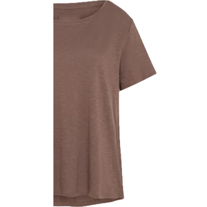 Nouveau T-shirt personnalisé pour femme, col rond, manches courtes, uni, anti-plis, écologique, respirant, en molleton biologique 280g - Product Image 5