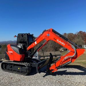 Pelle sur chenilles KX080-3 Kubota de qualité supérieure utilisée poids de fonctionnement de 8 tonnes moteur boîte de vitesses roulement de pompe à engrenages - Product Image 1