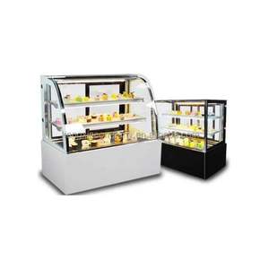 Vitrina Refrigerada Comercial de Vidrio con Dos Puertas, Compresor Emerson, Ecológica, Control de Temperatura de 4-7 °C para Pasteles y Repostería - Product Image 1